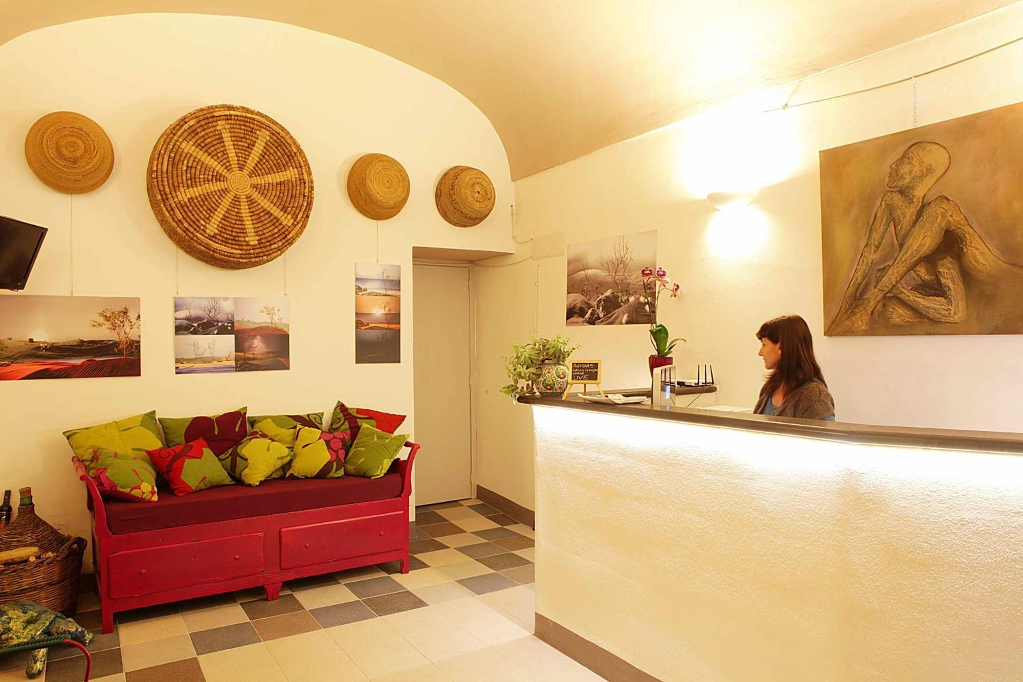 Aghinas Hotel Bosa Exterior photo